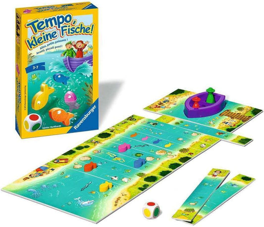Tempo kleine Fische テンポ・クライネ・フィッシェ完全レビュー|ラヴェンスバーガー幼児向けボードゲームの魅力と評価