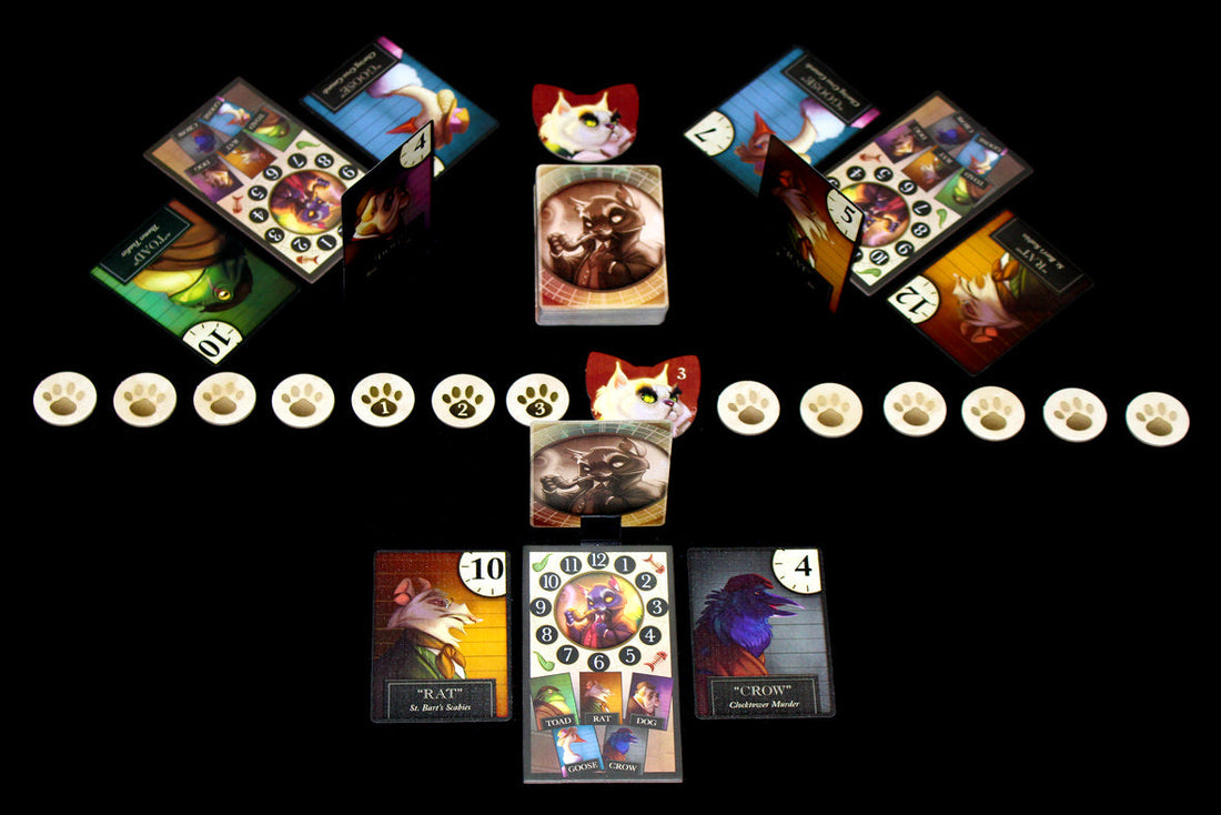 パーロック・ホームズ:フリアーティの逃走レビュー|10歳から楽しめる家族向け推理ボードゲームの魅力と評価