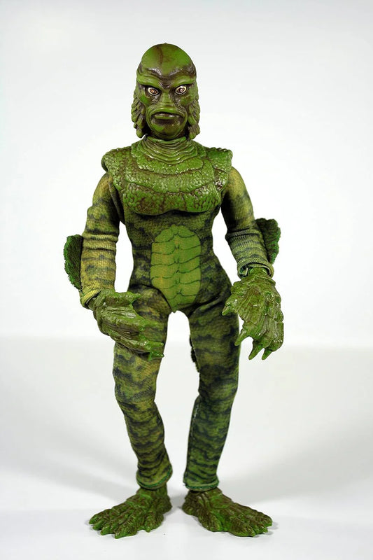 フィギュア MEGO ユニバーサルモンスターズ クリーチャー・フロム・ザ・ブラック・ラグーン ギルマン 約20cm アクションフィギュア 本物布製衣装 14可動ポイント 映画大アマゾンの半魚人 往年名作モンスター映画再現 クラシック8インチ