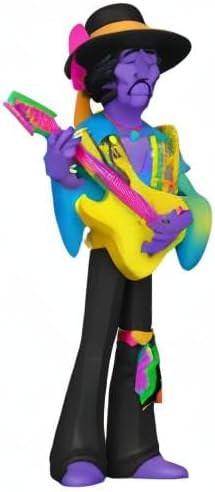 フィギュア Jimi Hendrix Blklt Funko Vinyl Gold フィギュア ロック音楽 革新的なギタリスト ジミヘンドリックス ブラックライトエディション プレミアムコレクション 高さ約14.1cm 鮮やかな色彩 精巧なディテール