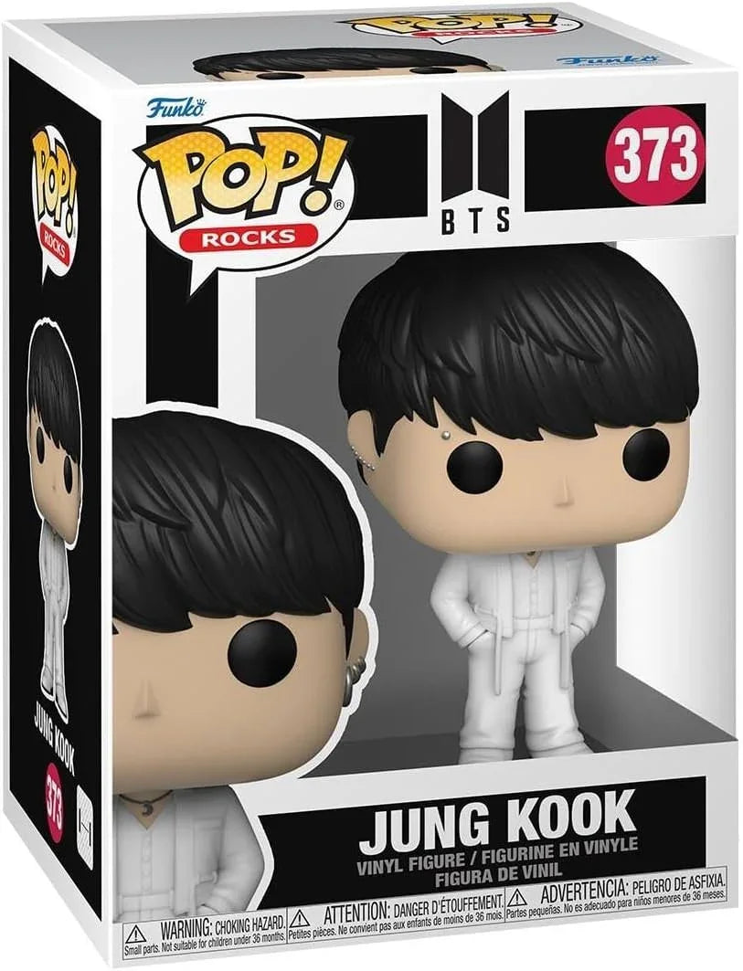 フィギュア Pop Rocks BTS Jung Kook ポップ ロックス ジョングク Funko 防弾少年団 BTS 7人組ボーイバンド 韓国人気グループ 3.75インチ デフォルメスタイル 世界的アーティスト 精密振付 展示可能 コレクション ARMYファン向け