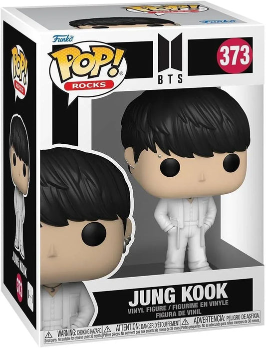 フィギュア Pop Rocks BTS Jung Kook ポップ ロックス ジョングク Funko 防弾少年団 BTS 7人組ボーイバンド 韓国人気グループ 3.75インチ デフォルメスタイル 世界的アーティスト 精密振付 展示可能 コレクション ARMYファン向け