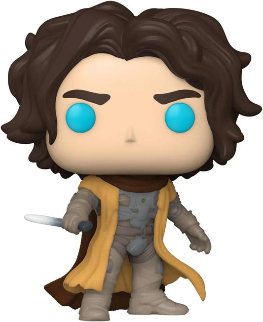 フィギュア POP Movies Dune 2 ポール・アトレイデス Funko フランク・ハーバート原作 映画2024年公開 ティモシー・シャラメ演技 宇宙叙事詩 SFコレクション アラキス砂の惑星 フレメン族救世主 高さ約9.5cm