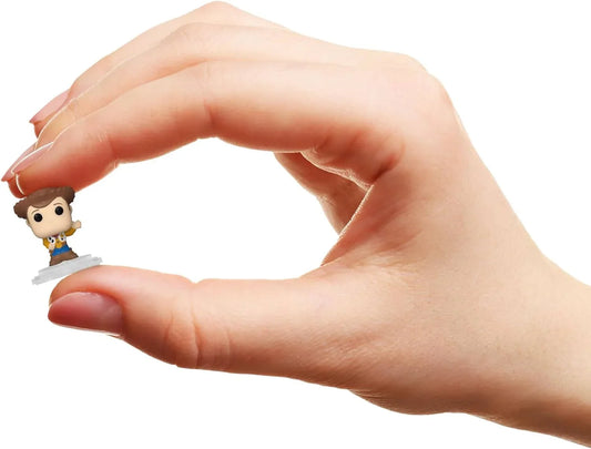 フィギュア トイ・ストーリー Bitty Pop! ビニールフィギュア 4パック ウッディ レックス スリンキー ミステリーフィギュア Funko 手のひらサイズ ミニチュアコレクション 取り外し可能底蓋 アクリルケース ディスプレイセット