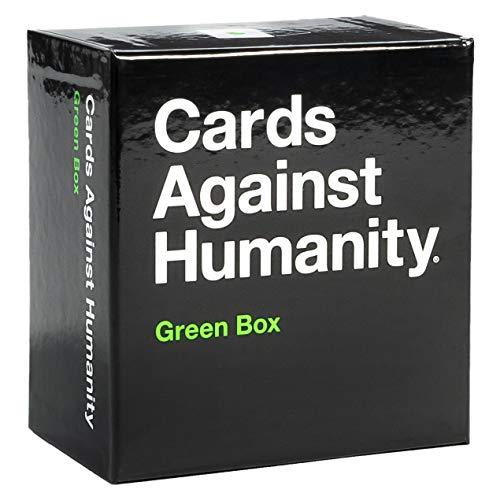 カードゲーム Cards Against Humanity Green Box Cards Against Humanity基本セット対応 300枚カード拡張パック 大人数対応 白カード245枚 黒カード55枚 英語大人向けユーモア 大人の集まり向けパーティーゲーム