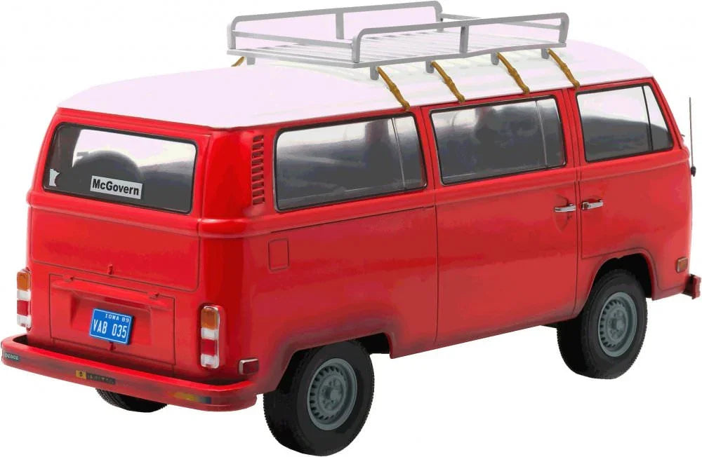 アウトレット品 ミニカー フォルクスワーゲン タイプ2 1973年式 映画フィールドオブドリームス登場モデル Greenlightブランド 大迫力1対18スケール ダイキャスト製 赤ボディ 精密造形 ヘッドライトウインドウホイール再現