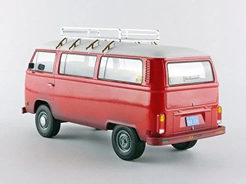 アウトレット品 ミニカー フォルクスワーゲン タイプ2 1973年式 映画フィールドオブドリームス登場モデル Greenlightブランド 大迫力1対18スケール ダイキャスト製 赤ボディ 精密造形 ヘッドライトウインドウホイール再現