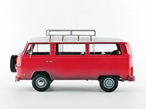 アウトレット品 ミニカー フォルクスワーゲン タイプ2 1973年式 映画フィールドオブドリームス登場モデル Greenlightブランド 大迫力1対18スケール ダイキャスト製 赤ボディ 精密造形 ヘッドライトウインドウホイール再現