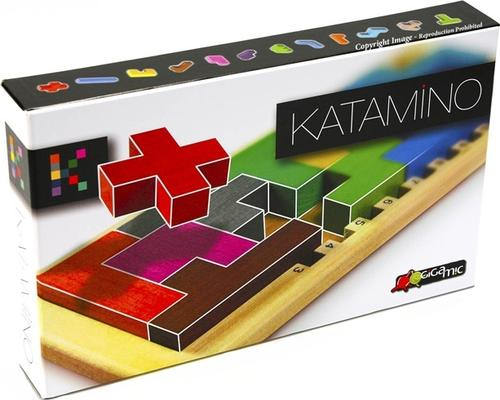知育パズルゲーム Katamino The Original カタミノ Gigamic ギガミック社 木製ペントミノピース 350課題 6歳から大人まで 段階的難易度 空間認識能力 論理思考力 フランス製 ボードゲーム 世界が認めた