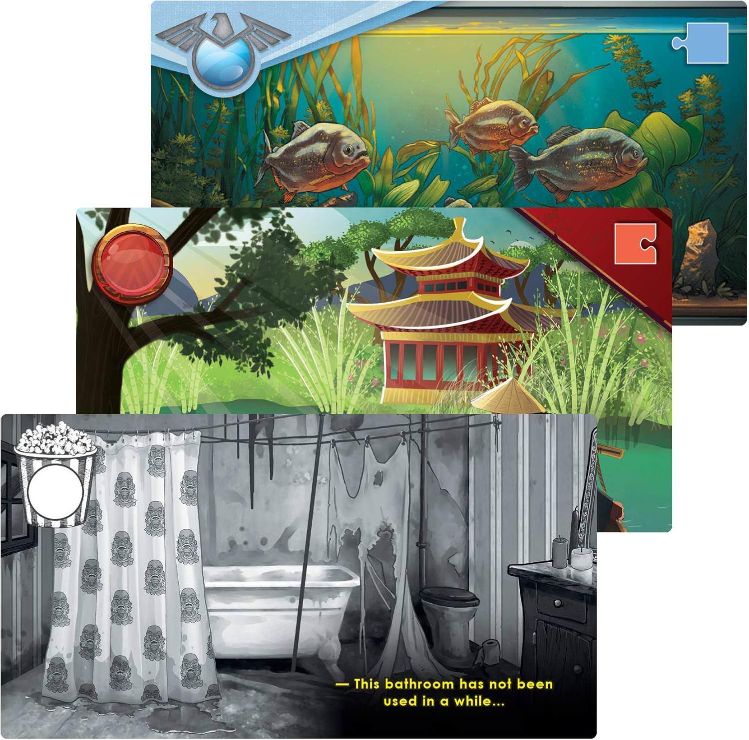 テーブルゲーム Unlock Epic Adventures アップキープ 脱出ゲーム スマホ連動 協力型カードゲーム 謎解き推理 パズル家族友人パーティゲーム 対象年齢10歳以上 プレイ1から6人 60分から90分の新感覚アドベンチャー