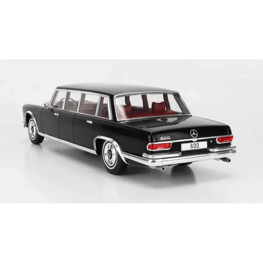ミニカー メルセデス ベンツ Sクラス 600 LWB PULLMAN W100 1969年モデル 1/18スケール 高級車ファン向け 精密ディテール 再現度高い 存在感抜群 豪華なクロームパーツ 数量限定 コレクター必携 特別ギフト ブランドモデル 輝くフロントグリル