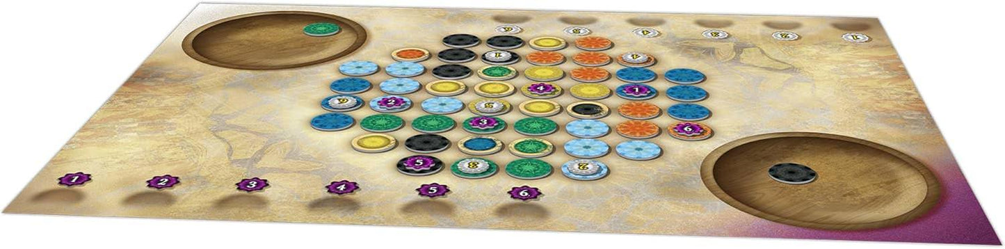 ボードゲーム PATTERNS A Mandala Game PATTERNS ブランド 美しい瞑想的な2人用戦略ボードゲーム マンダラの神秘的な世界で繰り広げられる静かな熱戦 プレイ時間約15分 セットアップ時間5分以内