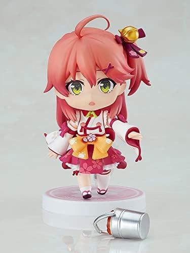フィギュア ねんどろいど さくらみこ ホロライブプロダクション 電脳巫女 エリート巫女 かわいいポンコツ表情豊富豊富なオプションパーツ 式神金時35Pマスコットホロベイビーボディ 手作業塗装細部までこだわり VTuber文化 エンタメ