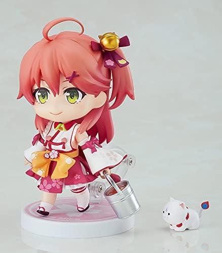 フィギュア ねんどろいど さくらみこ ホロライブプロダクション 電脳巫女 エリート巫女 かわいいポンコツ表情豊富豊富なオプションパーツ 式神金時35Pマスコットホロベイビーボディ 手作業塗装細部までこだわり VTuber文化 エンタメ