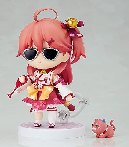フィギュア ねんどろいど さくらみこ ホロライブプロダクション 電脳巫女 エリート巫女 かわいいポンコツ表情豊富豊富なオプションパーツ 式神金時35Pマスコットホロベイビーボディ 手作業塗装細部までこだわり VTuber文化 エンタメ