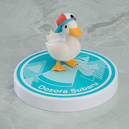 ねんどろいど 大空スバル ホロライブプロダクション 2期生 元気いっぱい 太陽少女 フィギュア 3種類表情パーツ 通常顔 キレ顔 メスバル顔 付属 マスコット スバルドダック ソーセージフォーク 専用台座 コンパクトサイズ 約100mm