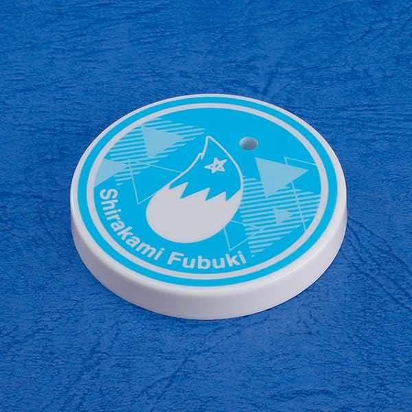 フィギュア 白上フブキ ねんどろいど ホロライブプロダクション toytec D.T.C 製作協力 Nendoron 塗装済みプラスチック製 約100mm 高さ ポニーテール 尻尾 可動式 交換可能 耳パーツ 3種表情パーツ 通常顔 笑顔 愛らしい顔