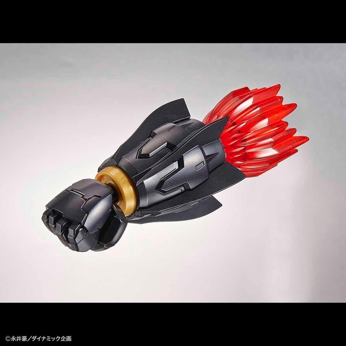 プラモデル HG 1/144 マジンカイザー INFINITISM バンダイスピリッツ 新解釈デザイン 柳瀬敬之 高精密パーツ分割 黒手足金関節 高級感豊富可動域 迫力武装オプション ターボスマッシャーパンチ カイザーブレード ファイヤーブラスター