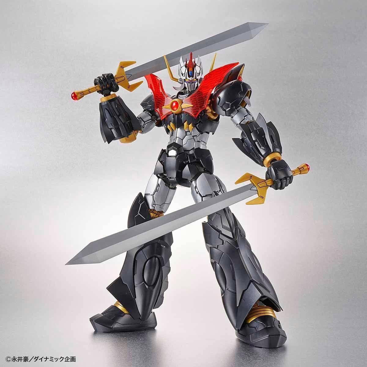プラモデル HG 1/144 マジンカイザー INFINITISM バンダイスピリッツ 新解釈デザイン 柳瀬敬之 高精密パーツ分割 黒手足金関節 高級感豊富可動域 迫力武装オプション ターボスマッシャーパンチ カイザーブレード ファイヤーブラスター