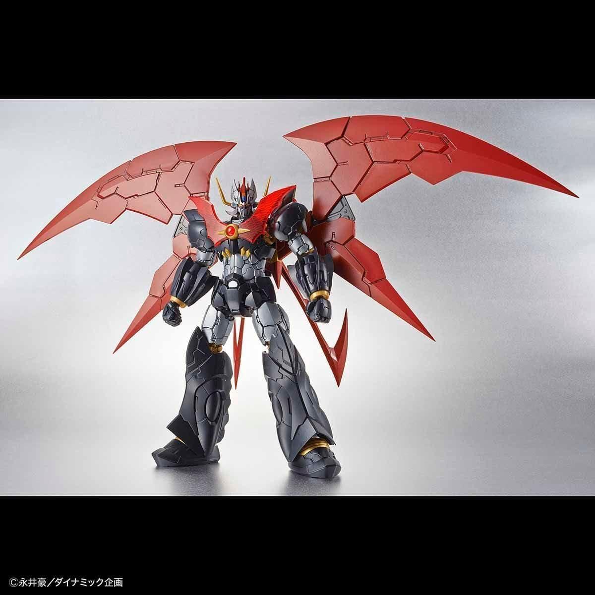 プラモデル HG 1/144 マジンカイザー INFINITISM バンダイスピリッツ 新解釈デザイン 柳瀬敬之 高精密パーツ分割 黒手足金関節 高級感豊富可動域 迫力武装オプション ターボスマッシャーパンチ カイザーブレード ファイヤーブラスター