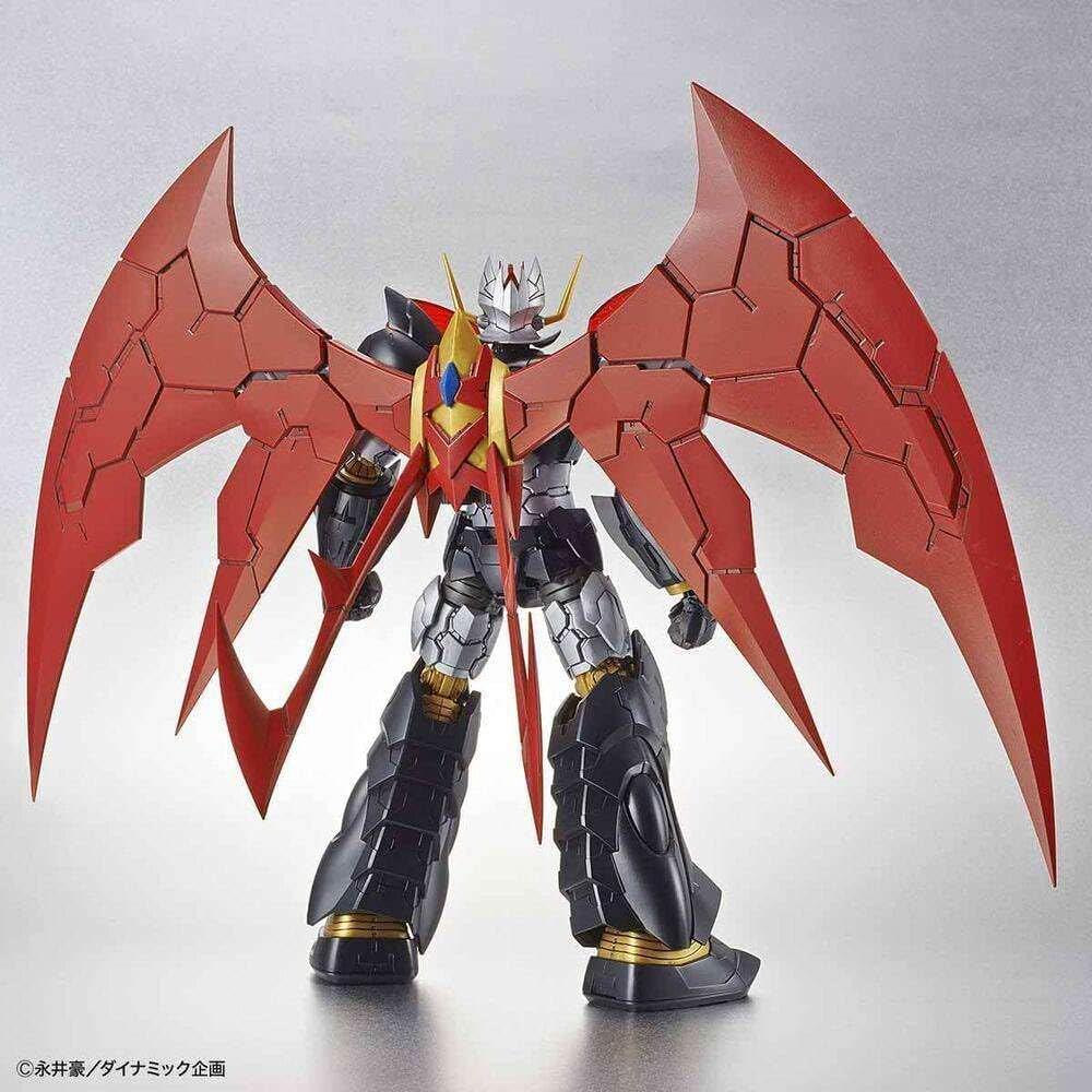 プラモデル HG 1/144 マジンカイザー INFINITISM バンダイスピリッツ 新解釈デザイン 柳瀬敬之 高精密パーツ分割 黒手足金関節 高級感豊富可動域 迫力武装オプション ターボスマッシャーパンチ カイザーブレード ファイヤーブラスター