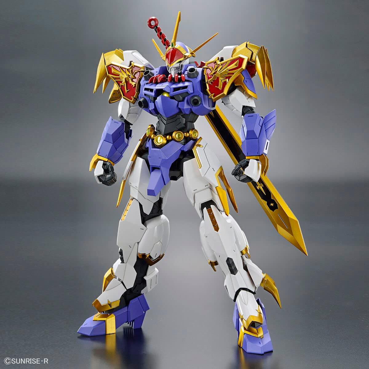 プラモデル HG Amplified IMGN 竜神丸モデルキット バンダイ 魔神英雄伝ワタル伝説の魔神ドラゴンモチーフ赤白金色剣165mm肩アームガントレットギミック高可動接着剤不要初心者向け