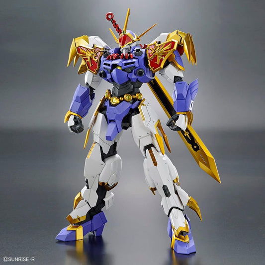 プラモデル HG Amplified IMGN 竜神丸モデルキット バンダイ 魔神英雄伝ワタル伝説の魔神ドラゴンモチーフ赤白金色剣165mm肩アームガントレットギミック高可動接着剤不要初心者向け