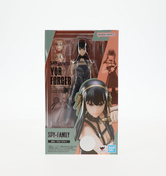 フィギュア S.H.Figuarts ヨル・フォージャー SPY×FAMILY TAMASHII NATIONS 可動 交換用表情パーツ 4種類 武器 交換用手首 2組 付属 アクションポーズ 再現 暗殺者 いばら姫 二面性 魅力的 複雑 キャラクター 劇中シーン 世界観