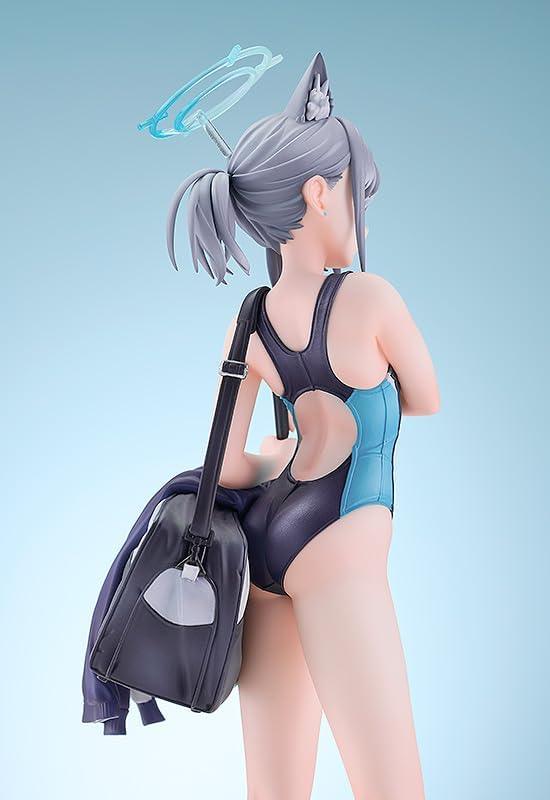 フィギュア ブルーアーカイブ 砂狼シロコ 1/7スケール 水着ver グッドスマイルカンパニー PVC素材 約25cm 高品質 緻密造形 精細塗装 人気キャラクター 夏のサバイバル姿 寡黙で行動派 対策委員会メンバー アビドス高等学校 釣りと冒険