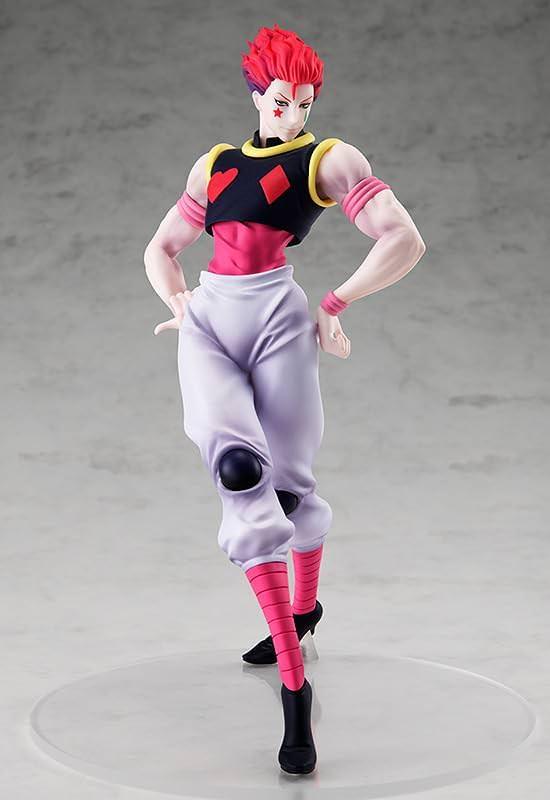 フィギュア HUNTER×HUNTER ヒソカ POP UP PARADE グッドスマイルカンパニー 約15.7cm PVC製 高品質彩色 念能力者 バンジーガム ドッキリテクスチャー トランプモチーフ 攻撃スタイル 戦闘狂 独特魅力 予測不能性 立体化