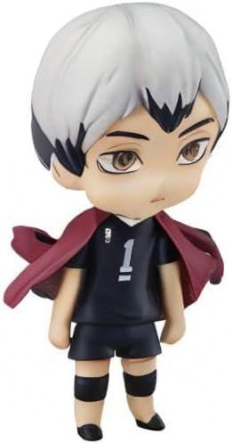 フィギュア ハイキュー!! 北信介 ねんどろいど ORANGE ROUGE PVC ABS 約10cm 白髪 黒ユニフォーム 基礎徹底 冷静判断 冷静な佇まい 部長キャプテン 多彩パーツ 可動式 多様ポーズ 交換可能 キャラ表現 公式男子キャラ 人気スポーツ漫画