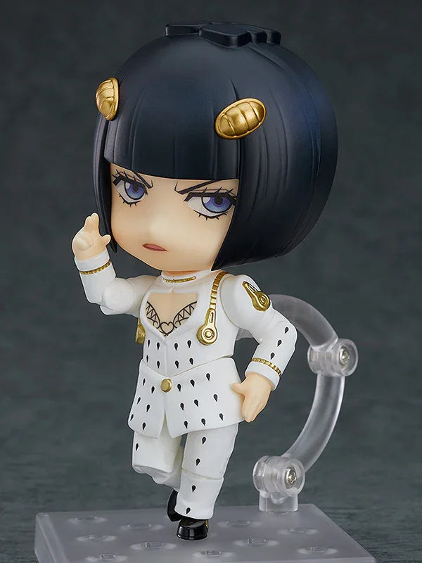 ねんどろいど Bruno Bucciarati ジョジョの奇妙な冒険 黄金の風 冷静沈着 ギャング 全高約100mm ABS PVC 塗装済み完成品 台座付属 可動式 表情パーツ 3種類 並行輸入品