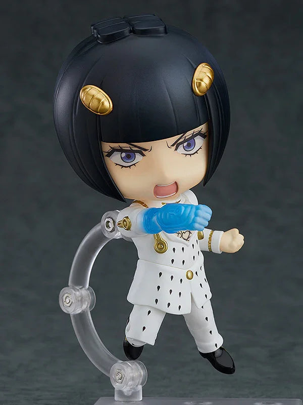 ねんどろいど Bruno Bucciarati ジョジョの奇妙な冒険 黄金の風 冷静沈着 ギャング 全高約100mm ABS PVC 塗装済み完成品 台座付属 可動式 表情パーツ 3種類 並行輸入品