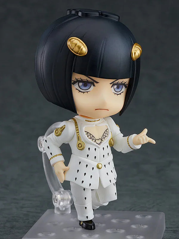 ねんどろいど Bruno Bucciarati ジョジョの奇妙な冒険 黄金の風 冷静沈着 ギャング 全高約100mm ABS PVC 塗装済み完成品 台座付属 可動式 表情パーツ 3種類 並行輸入品