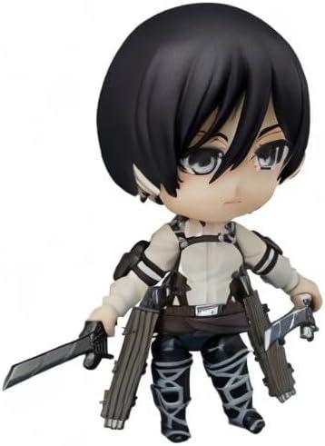 フィギュア 進撃の巨人 ミカサ・アッカーマン ねんどろいど 最終話Ver. バンダイ 彩色 伊藤良一 原型 精密造形 立体機動装置 装備 赤いマフラー 戦闘力 卓越 表情交換可 三種類感情 多彩 冷静判断力 超人身体能力 訓練兵団首席卒業