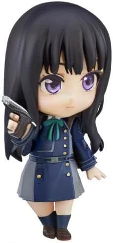 フィギュア リコリス・リコイル 井ノ上たきな ねんどろいど A-1 Pictures制作協力 オリジナルアニメキャラクター 全高約10cm丁寧造形彩色3種類表情パーツ付き ハンドガン バッグ付属 可動ボディ素材ATBC-PVC ABS