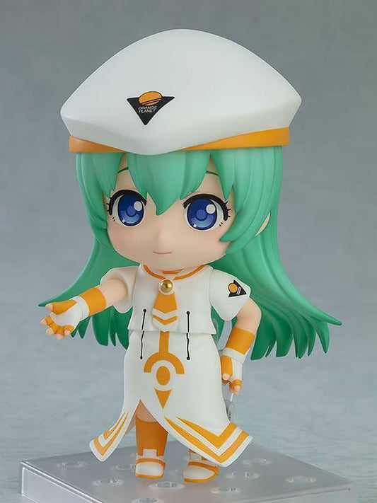 フィギュア ARIA アリス・キャロル ねんどろいど グッドスマイルカンパニー PVC製 10cm 高さ 可動式表情パーツ3種 オレンジプラネット社ウンディーネ制服 黄色縁取り 特徴的真面目で努力家の天才ウンディーネキャラクター