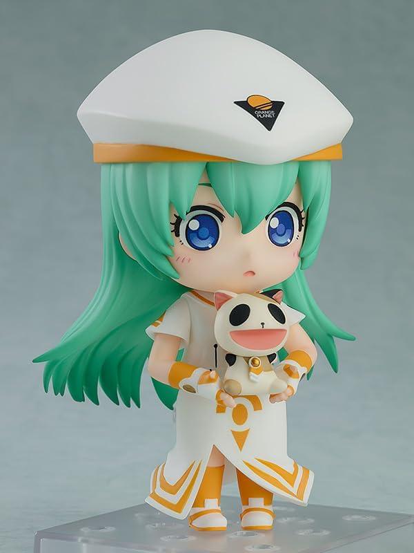 フィギュア ARIA アリス・キャロル ねんどろいど グッドスマイルカンパニー PVC製 10cm 高さ 可動式表情パーツ3種 オレンジプラネット社ウンディーネ制服 黄色縁取り 特徴的真面目で努力家の天才ウンディーネキャラクター