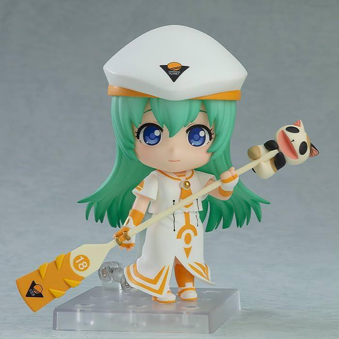 フィギュア ARIA アリス・キャロル ねんどろいど グッドスマイルカンパニー PVC製 10cm 高さ 可動式表情パーツ3種 オレンジプラネット社ウンディーネ制服 黄色縁取り 特徴的真面目で努力家の天才ウンディーネキャラクター