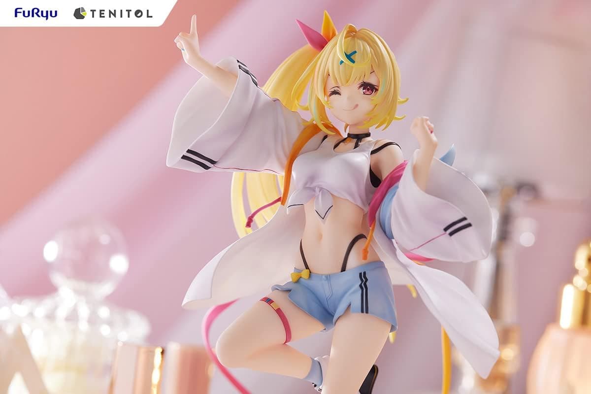 星川サラ フィギュア【推しと暮らすデスク空間】にじさんじ テニトル 新ビジュアル衣装