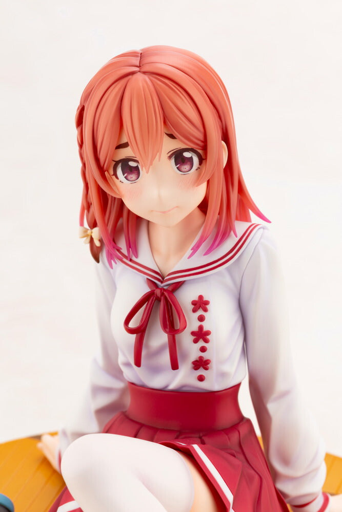 フィギュア 彼女お借りします 桜沢墨 1/7スケール コトブキヤ 人見知りレンタル彼女 人気漫画原作アニメ 高さ約120mm PVC ABS 座りポーズ 恥ずかしそう表情 繊細造形