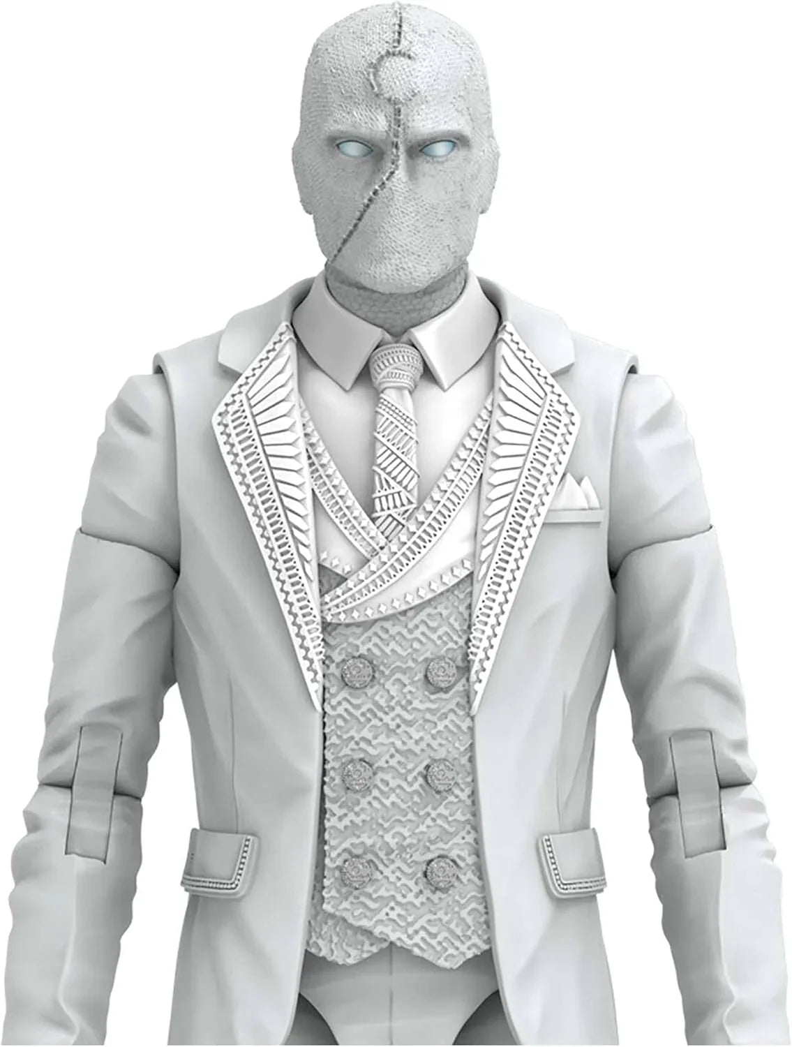 アクションフィギュア ミスター・ナイト Marvel Legends Hasbro 6インチサイズ Disney+ムーン・ナイト純白スーツ洗練されたマスク可動式多彩なポーズ武器交換パーツ付属リアル再現MCUキャラクターコレクション