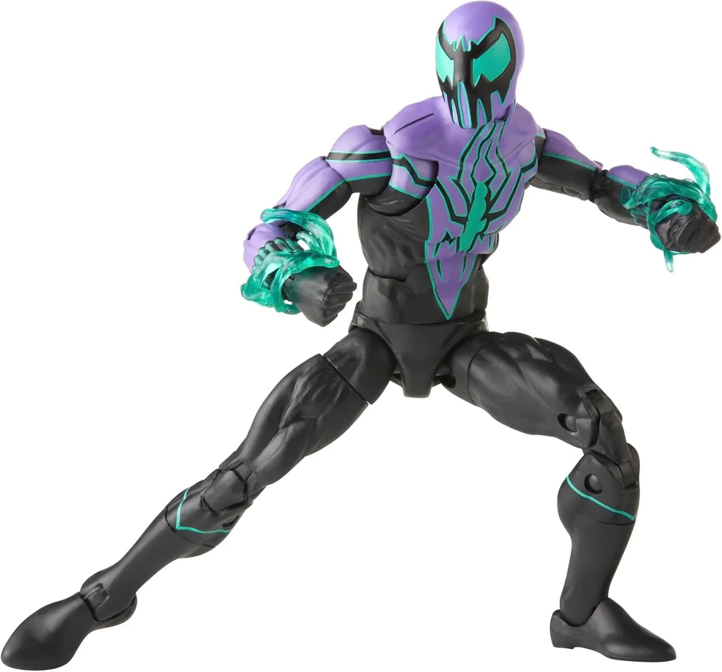 アクションフィギュア マーベル スパイダーマン レジェンド マーベルズ・チャズム Hasbro 高可動性 6インチスケール 特色エフェクトアクセサリー付属 トランスルーセント素材使用 ダークウェブ重要ヴィラン ベン・ライリー クローン