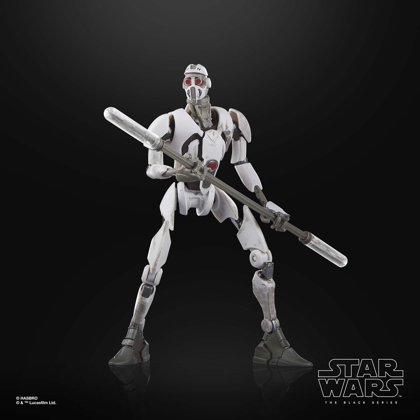 フィギュア Star Wars The Clone Wars MagnaGuard Black Series Hasbro 高品質 可動ポイント プレミアムディテール 精巧再現 6インチ 約15cm コレクティブル 電撃武器 エレクトロスタッフ IG-100 バトルドロイド