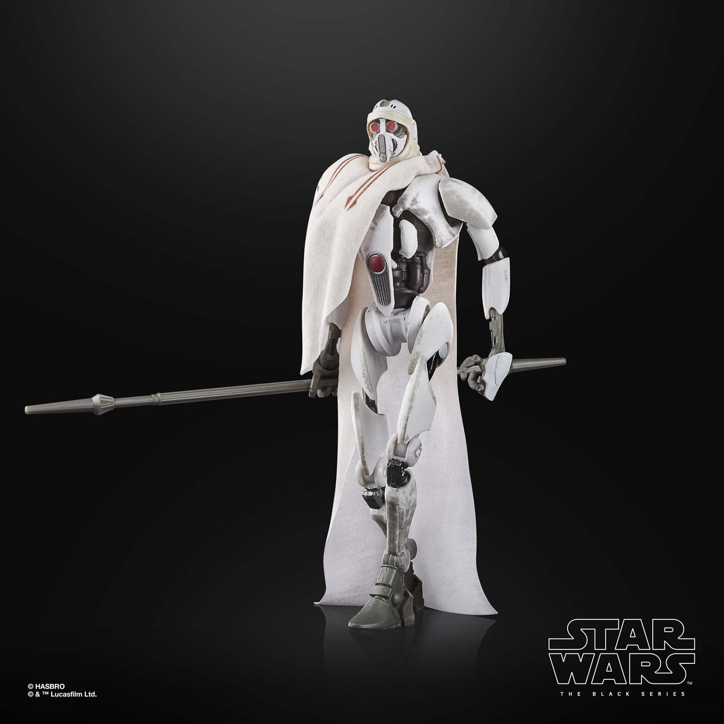 フィギュア Star Wars The Clone Wars MagnaGuard Black Series Hasbro 高品質 可動ポイント プレミアムディテール 精巧再現 6インチ 約15cm コレクティブル 電撃武器 エレクトロスタッフ IG-100 バトルドロイド クローン戦争 特殊作戦