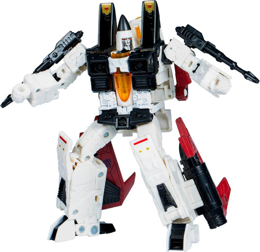 トランスフォーマー Legacy United ボイジャークラス G1ユニバース ラムジェット Hasbro 40年 歴史 究極 変形 フィギュア 23ステップ 完全変形 7インチ ロボットモード 戦闘機モード デストロン軍団 精鋭戦士 コーンヘッド シーカー