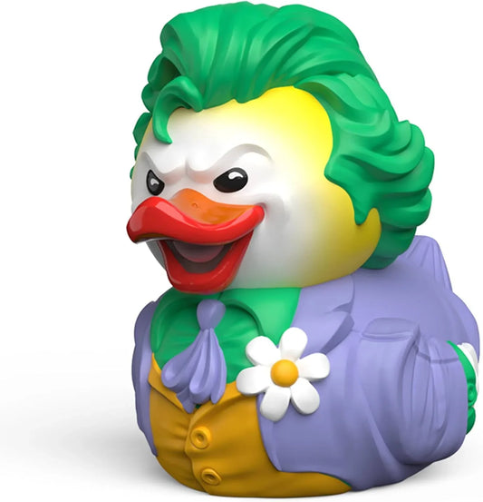 フィギュア TUBBZ ボックスエディション DCコミックス ジョーカー コスプレラバーダック ビニールフィギュア 高品質 PVC素材 緑色の髪 鮮やかなスーツ 襟元の花 ユニークなコレクティブルフィギュア ナムスカル