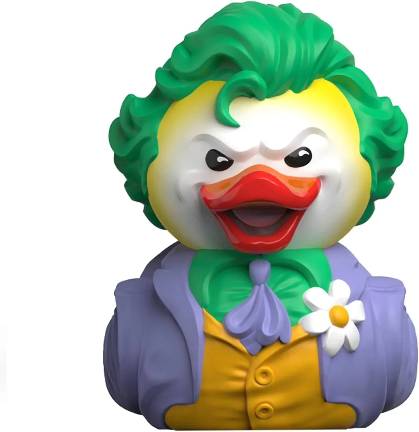 フィギュア TUBBZ ボックスエディション DCコミックス ジョーカー コスプレラバーダック ビニールフィギュア 高品質 PVC素材 緑色の髪 鮮やかなスーツ 襟元の花 ユニークなコレクティブルフィギュア ナムスカル
