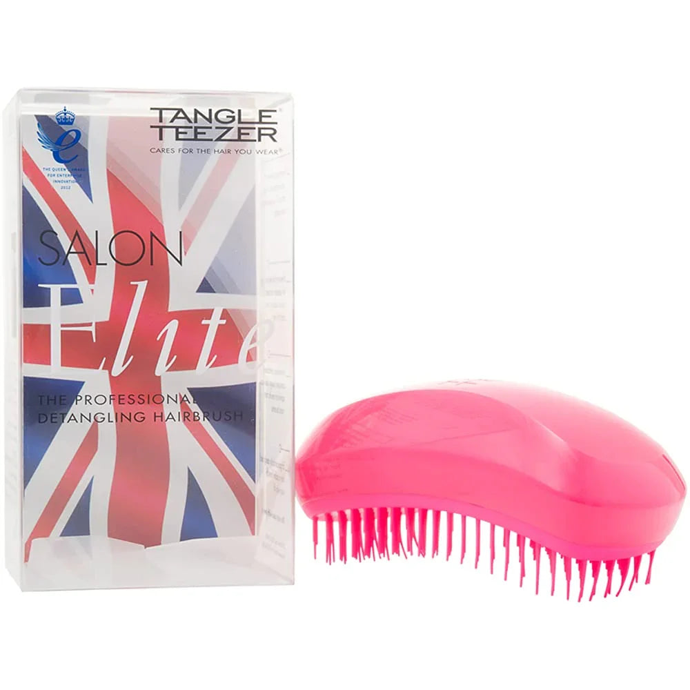 ヘアケアツール Original Pink Fizz ブランド 特許取得済み二段構造 長短歯併用絡まり軽減キューティクル整髪濡髪乾髪対応多髪質対応細身ハンドル握りやすさ頭皮マッサージ効果賞受賞有名人支持高評価信頼性美髪促進スタイリング自在