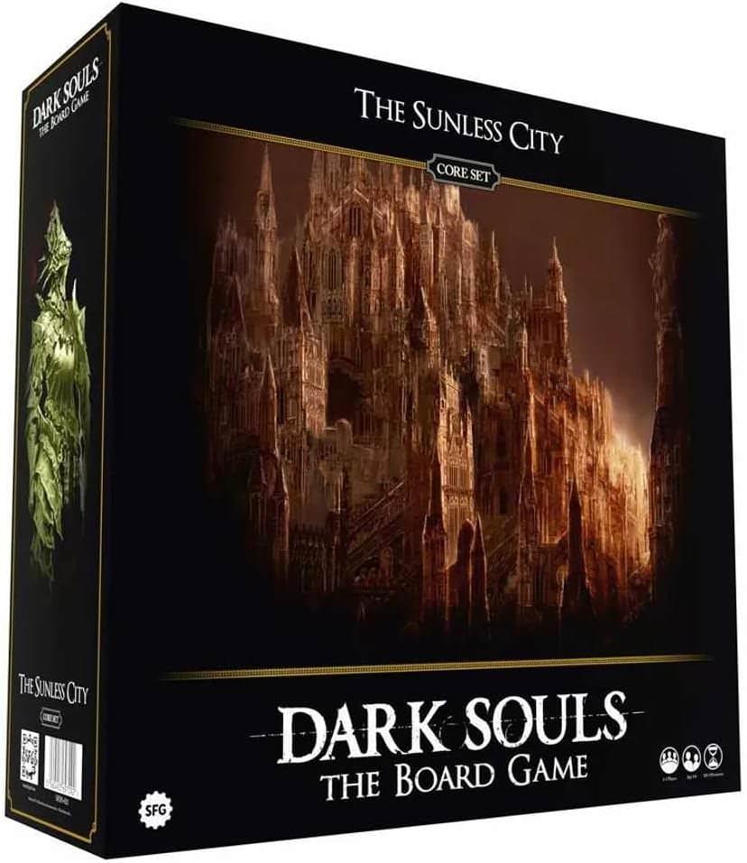 ボードゲーム Dark Souls The Board Game The Sunless City Steamforged Games 協力型ダンジョン探索 15体精巧ミニチュア 老舗ブランド戦略的リソース管理 英語版 1から3人対応 プレイ時間一から二時間